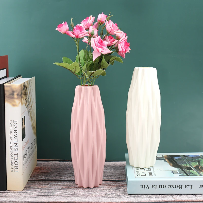 Nordijsko vaza za cvijeće Ukras Imitacija Keramike Dnevni boravak Košarica za cvijeće Soba Predsoblje Vjenčanje college Vaze za cvijeće Kućni dekor