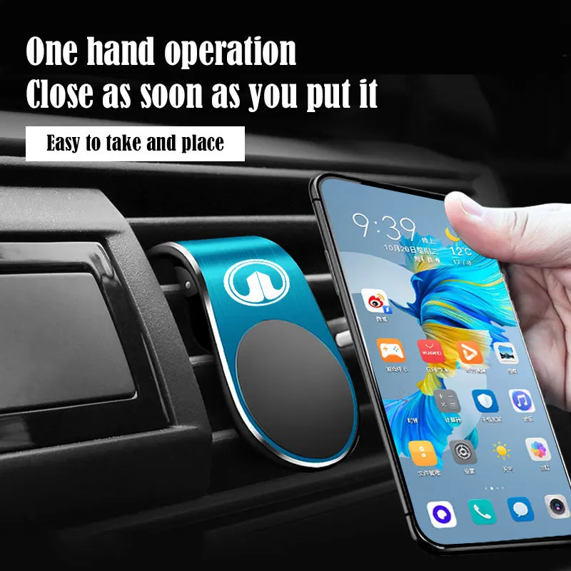 1pc Trendi Novi Magnetska Auto Otvore Priključna Smartphone GPS Stalak za Great Wall Hover H5 H3 Siguran M4 Вингл 5 Jelen Voleex C30 Slika 1 
