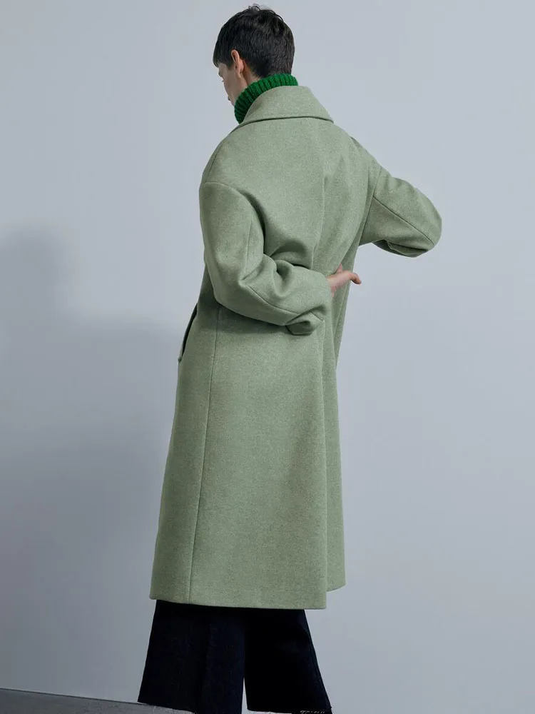 ZA jesensko-zimska nova ženska moda, atmosfera, divlji temperament, rever, s dugim rukavima, двубортный, slobodan jaknu Slika 3 