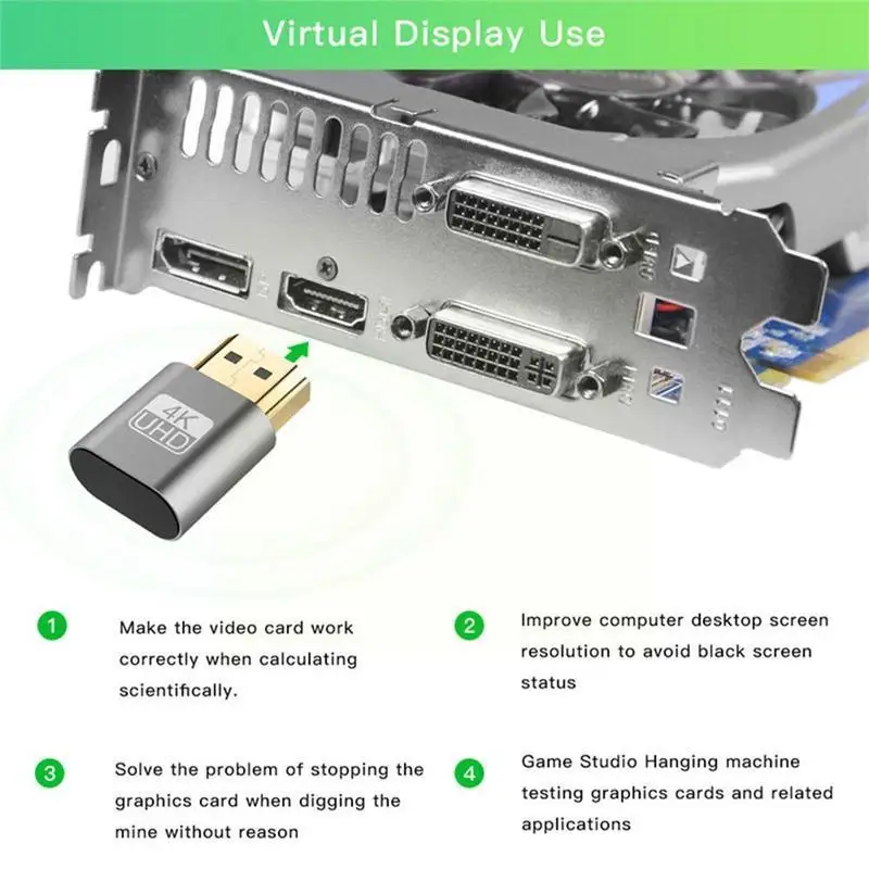 Virtualni Zaslon-kompatibilnu grafičku karticu Prevarant -kompatibilan Lažan Prikaz Edid Varati Preuzimanje X3j5