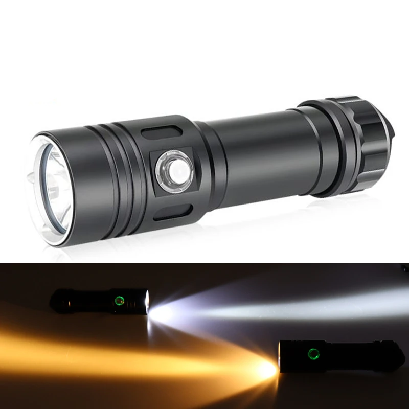 XM-L2 LED Ronjenje LED Svjetiljka Roniti 80 Metara Vodootporan IPX8 Podvodni Kamp Lanterna Lanterna Lampa koristiti 26650 18650 baterija