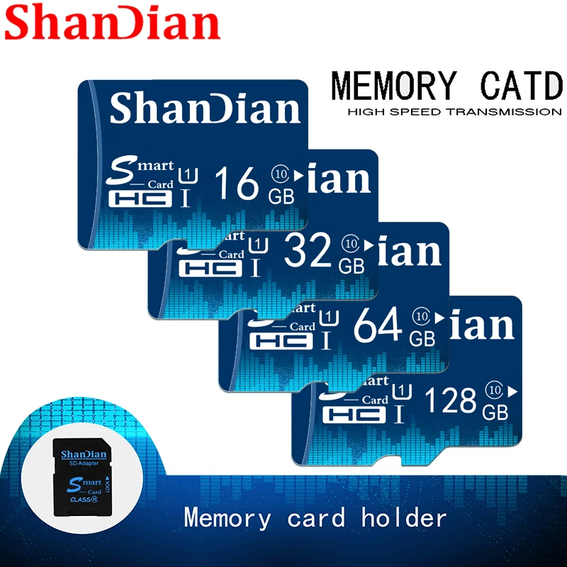 Memorijska kartica SHANDIAN TF 16 GB, 32 GB i 64 GB memorijska Kartica klase 10 4 GB 8 GB Class 6 Pametne SD TF kartica-kartica Stvarni Kapacitet Za Telefone/Kamere Slika 3 
