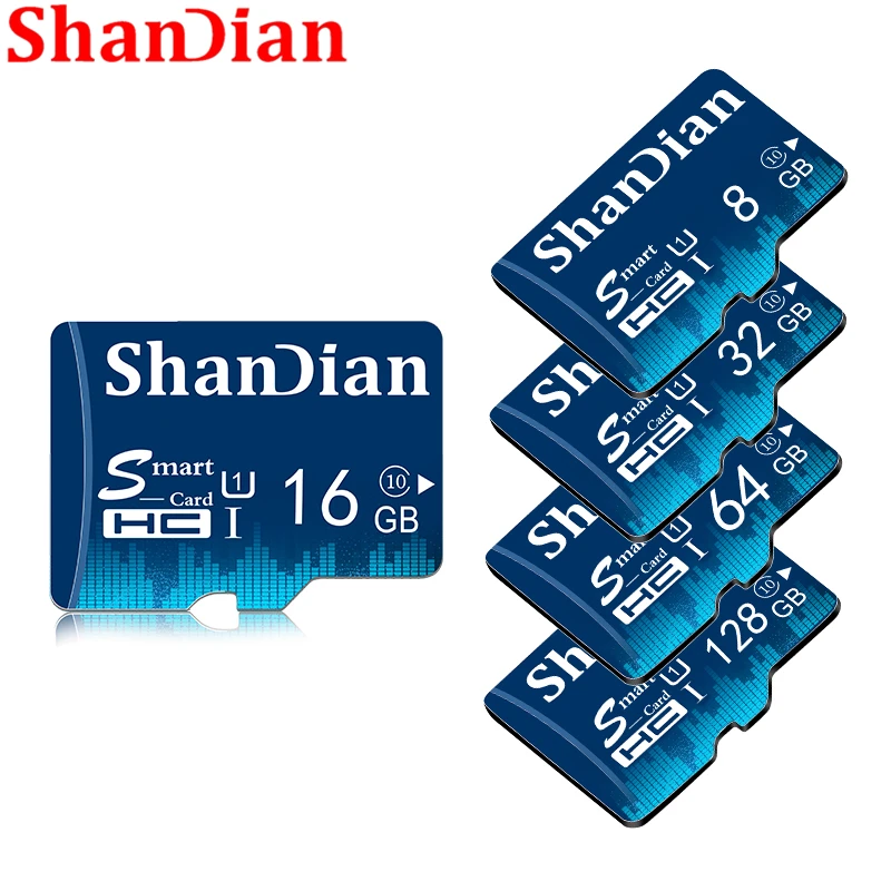 Memorijska kartica SHANDIAN TF 16 GB, 32 GB i 64 GB memorijska Kartica klase 10 4 GB 8 GB Class 6 Pametne SD TF kartica-kartica Stvarni Kapacitet Za Telefone/Kamere Slika 5 
