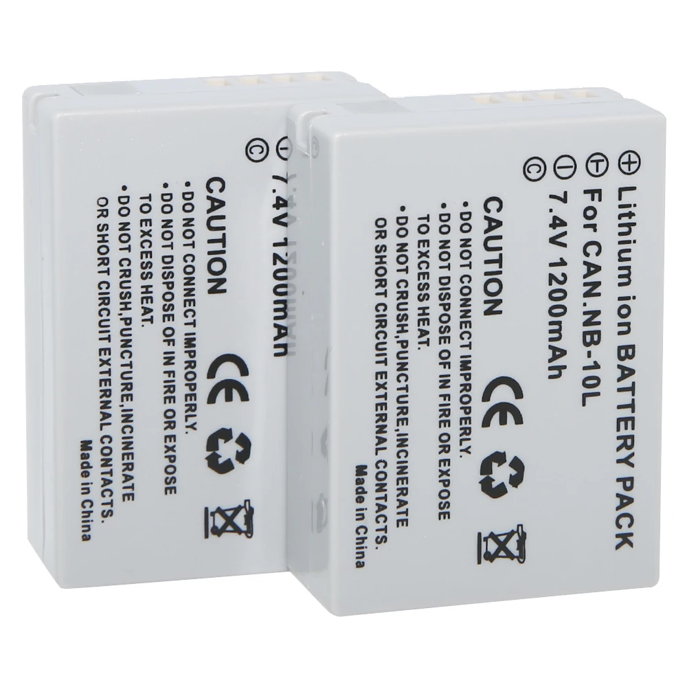 Novi 3pcs 7.4 U 1200Ah NB-10L NB10L Baterija za Kamere + LCD-USB Punjač za Canon G1X G15 g16 kartice; SX40HS SX50HS SX60HS SX40 SX50 HS SX60
