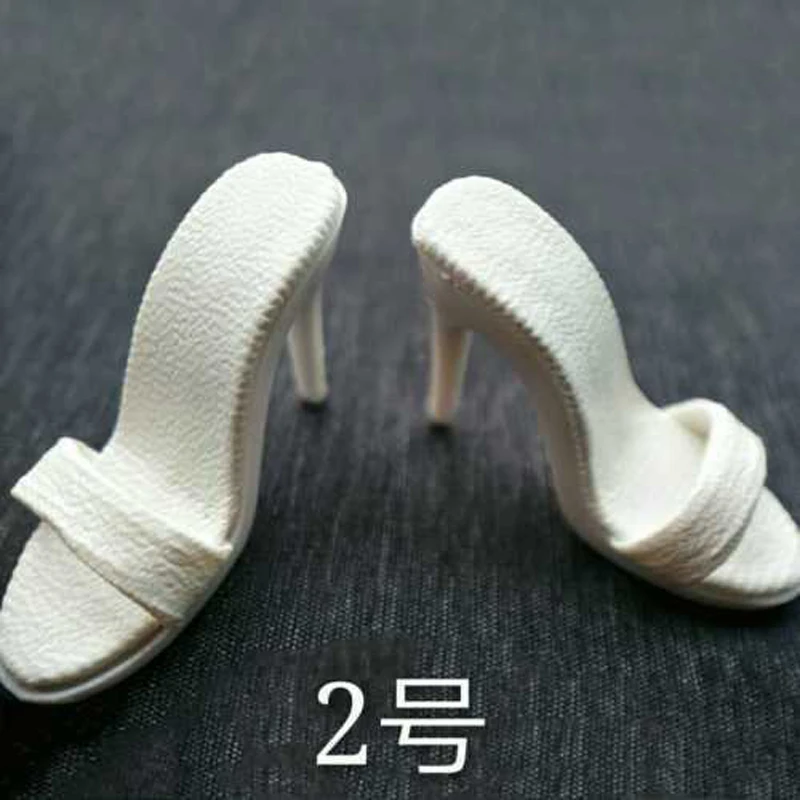 1:6 Bijela model flip-flopa Na visoku petu cipele Za Ženske Figure 1/6 Slika 1 