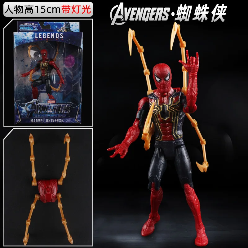 Marvel Spider-Man Svemir Legende Avengers Serija Iron Ubojica Model Figure Igračke Kreativni Zbirku Pokloni za rođendan
