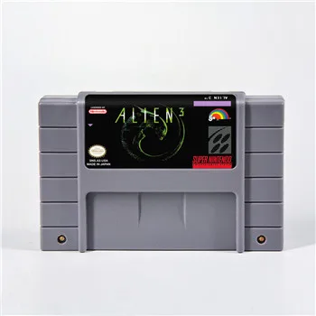 16-bitni Igre Spremnik za akcijske kartice američka verzija Alien 3 Za igraće konzole SAD-NTSC