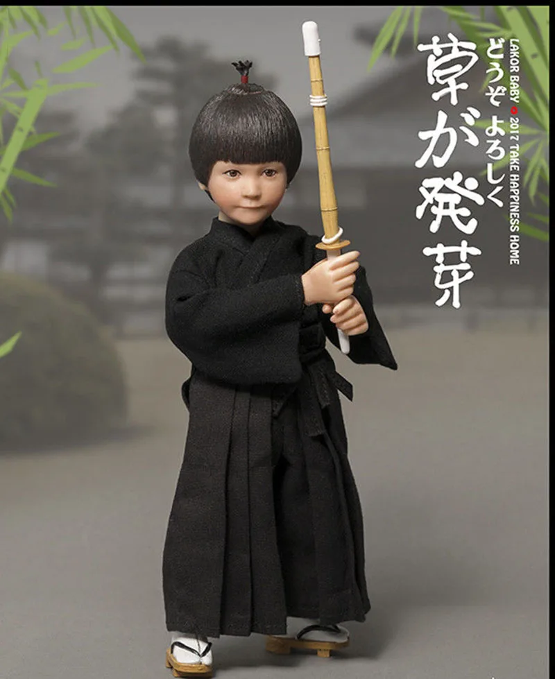 WorldBox Lakor Baby 1/6 Lik Dječaka Kendo Model 15 cm Japanski Dječje i baby Doll za Fanove Zbirka