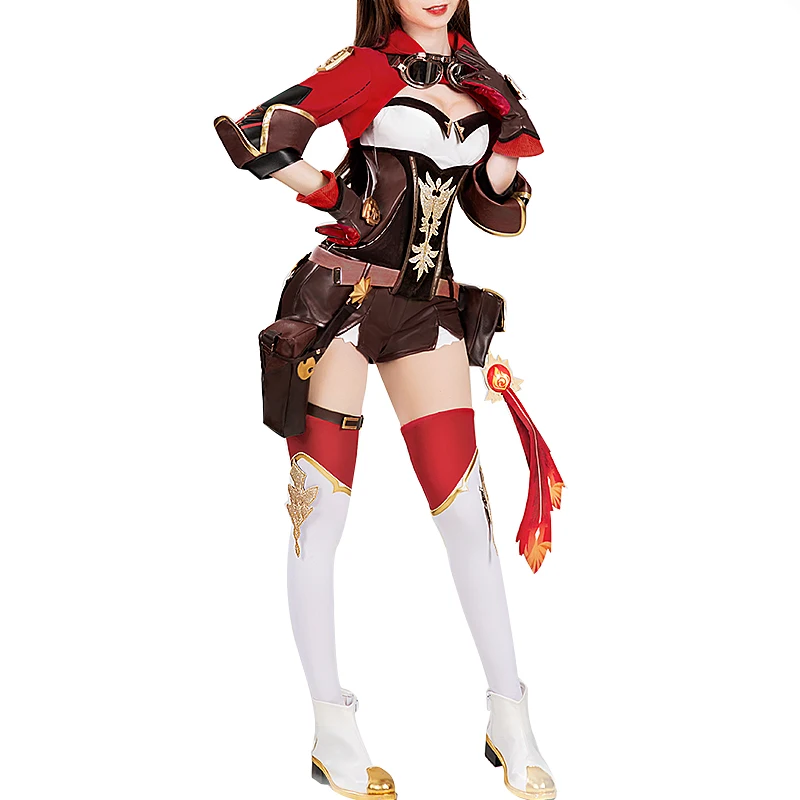 Anime Геншин Utjecaj Amber Igre Odijelo Prekrasna Uniforma Cosplay Odijelo Komplet Halloween Party Za žene Besplatna Dostava 2021 Novost.