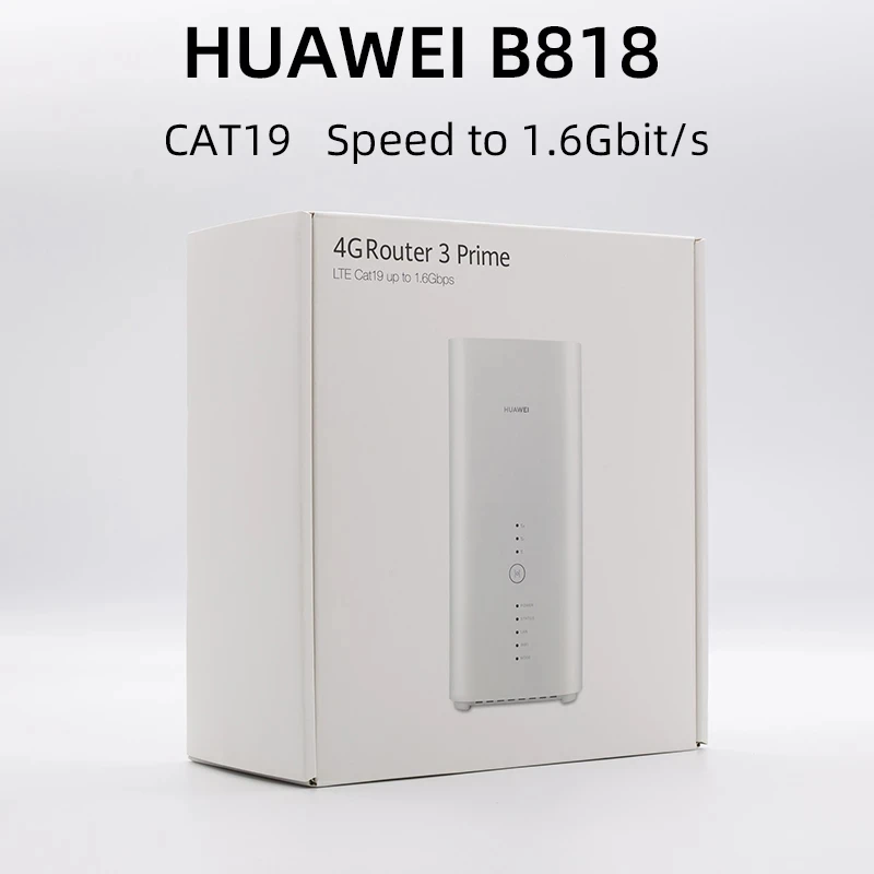 Разблокированный Huawei B818 B818-263 4G 1,6 Gb / s CAT19 Glavni Ruter B1/3/5/7/8/20/26/28/32/38/40/41/42 Slika 3 