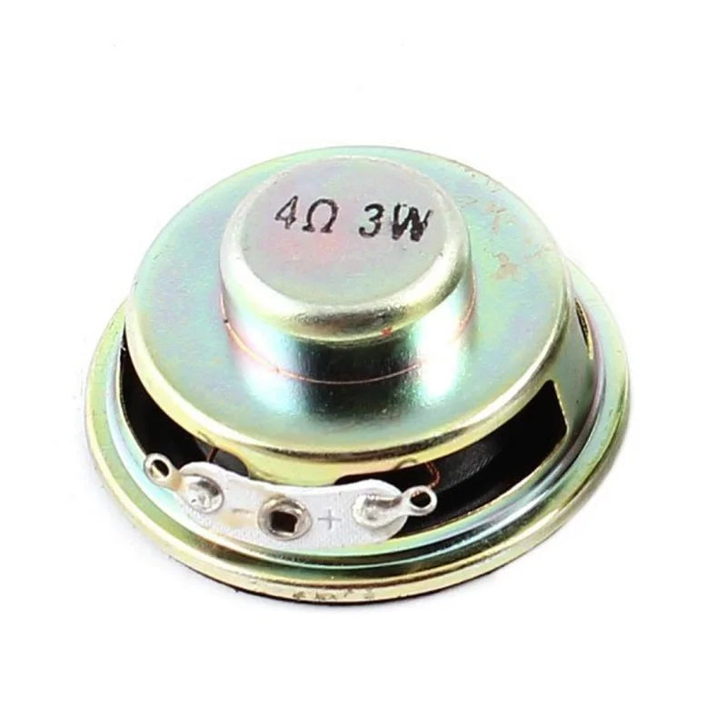 2 kom 4 Ω 3 W metalni okrugli magnet Pribor za zvučnike