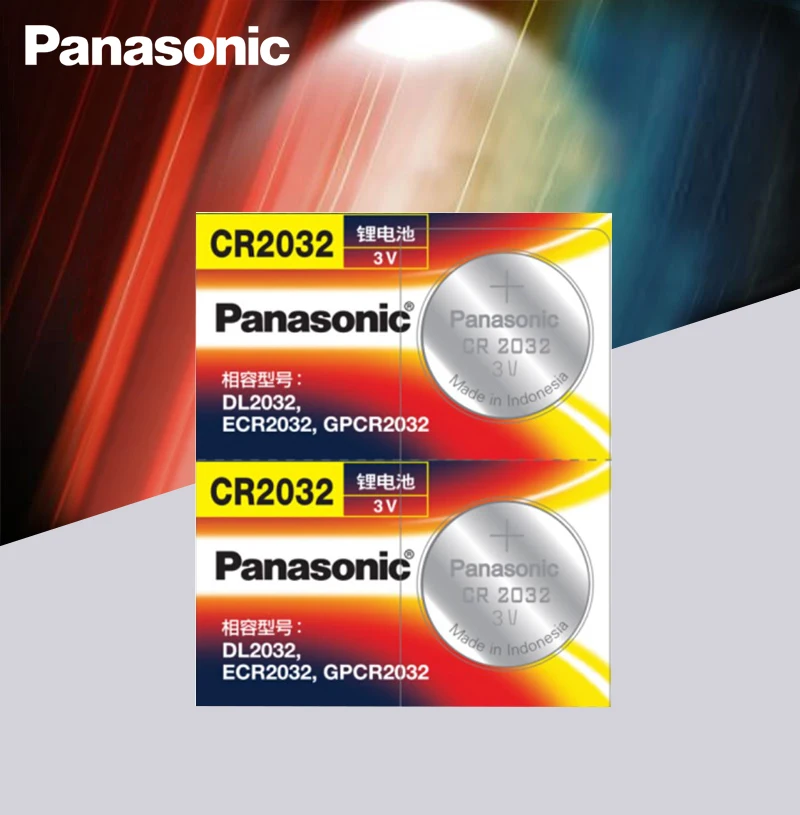 Panasonic Original 5 kom./lot cr 2032 Dugme Baterije 3 Litij Baterija za sat Kalkulator za Daljinsko Upravljanje cr2032