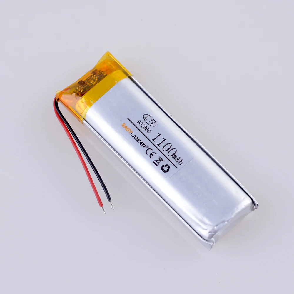 3,7 U 1100 mah 901860 litij-polimer li-ion Baterija Za Bluetooth slušalica mp3 MP4 zvučnik miš rekorder 091860 Slika 0 