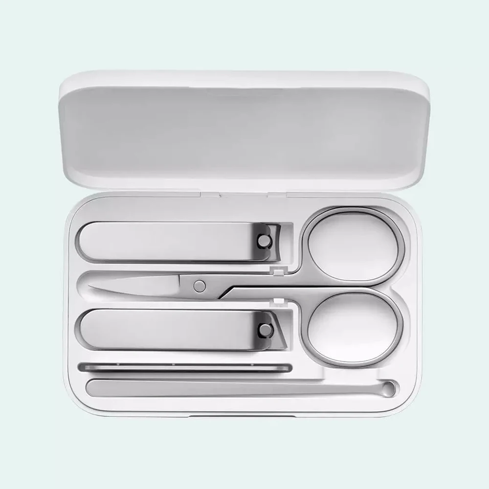 Xiaomi Mijia Skup кусачек za nokte Trimer od nehrđajućeg čelika Za njegu педикюром Clippersa za uši Turpija za nokte Profesionalni Alat za trimer za uljepšavanje