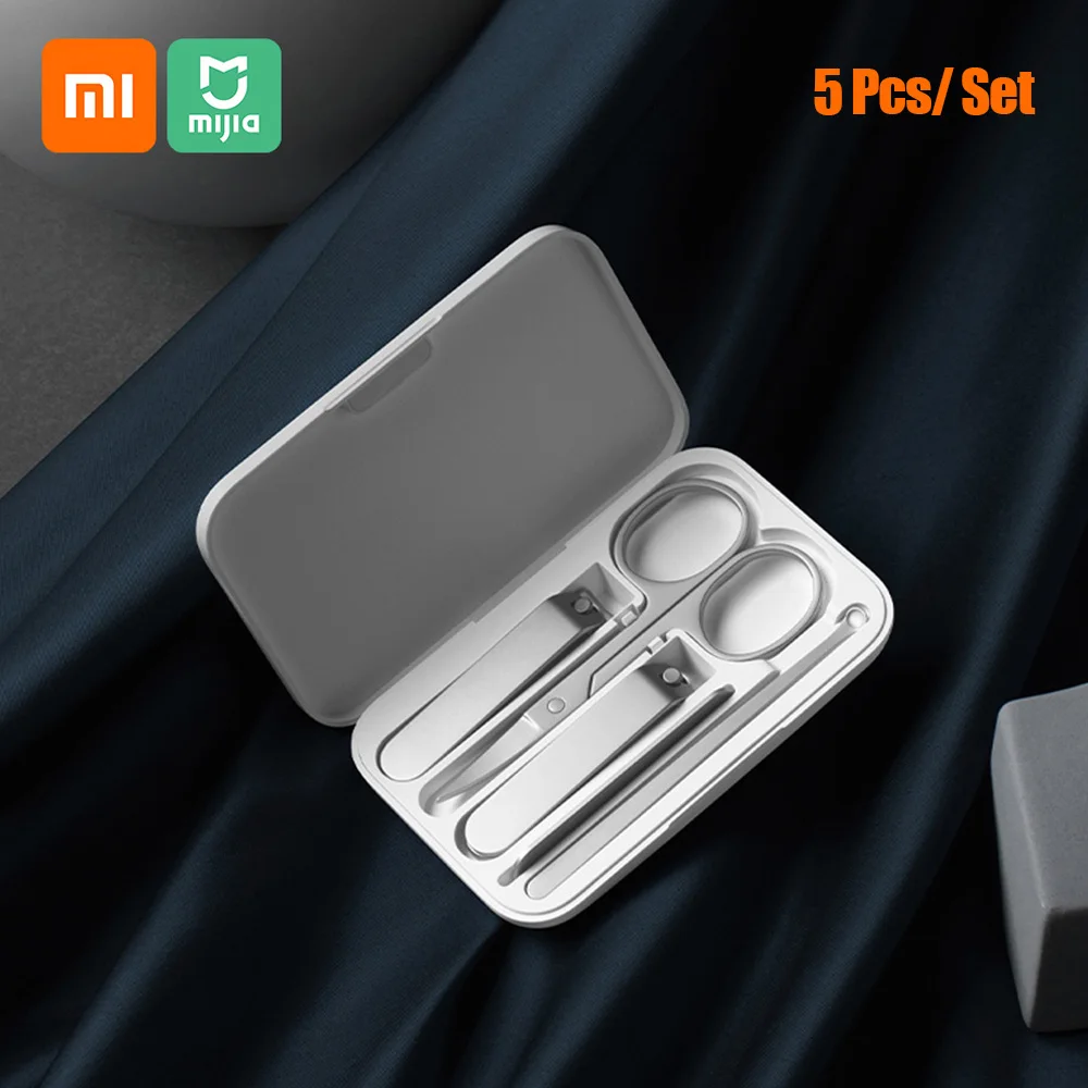 Xiaomi Mijia Skup кусачек za nokte Trimer od nehrđajućeg čelika Za njegu педикюром Clippersa za uši Turpija za nokte Profesionalni Alat za trimer za uljepšavanje Slika 5 