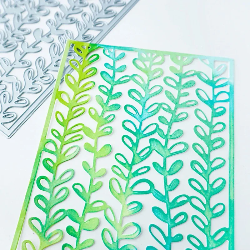 Cvijeće i biljke Rubove Metalnih Reznih marke za Scrapbooking Ručni rad Šablonu za rezanje kalupa Novi 2021 DIY Card Make Model kalupa Obrt