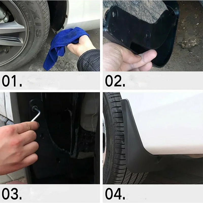 Prednji i Stražnji zaštitni lim zaštitni lim Krilo zaštitni lim zaštitni lim zaštitni lim Auto Oprema Автостайлинг Za Volkswagen VW Passat B8-2019