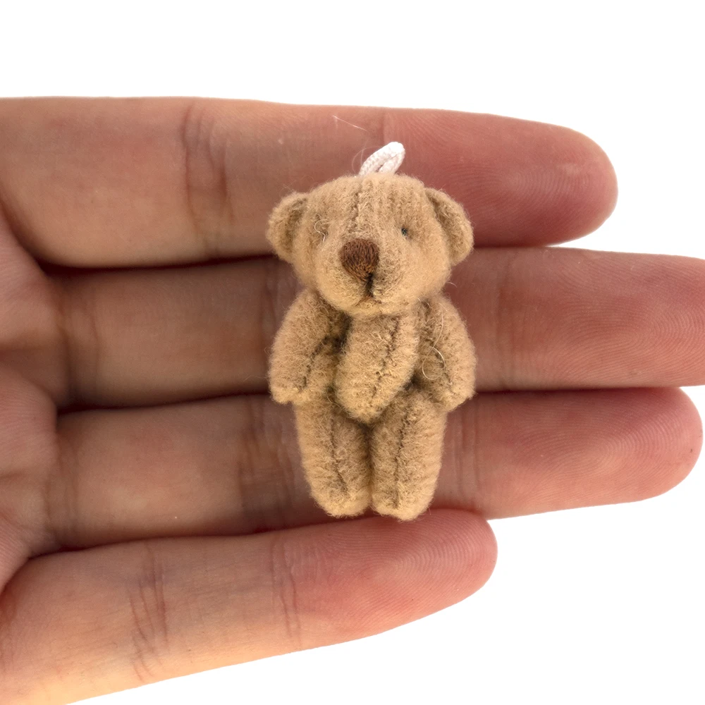 1pc 1/12 lutkine Minijaturni Pribor za Mini-Medvjed Simulacija Minijaturni Model Ljubimac Igračke za Ukras Lutkarske Kuće