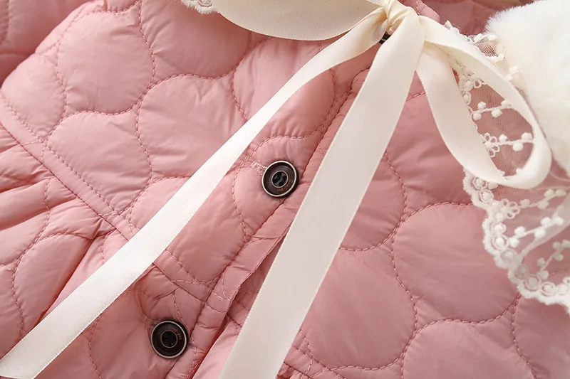 Kaput za djecu Zimska odjeća Korejski Slatka kućica za ovratnik Princeza Toplo debela jakna za novorođene djevojčice Dječja odjeća BC2104