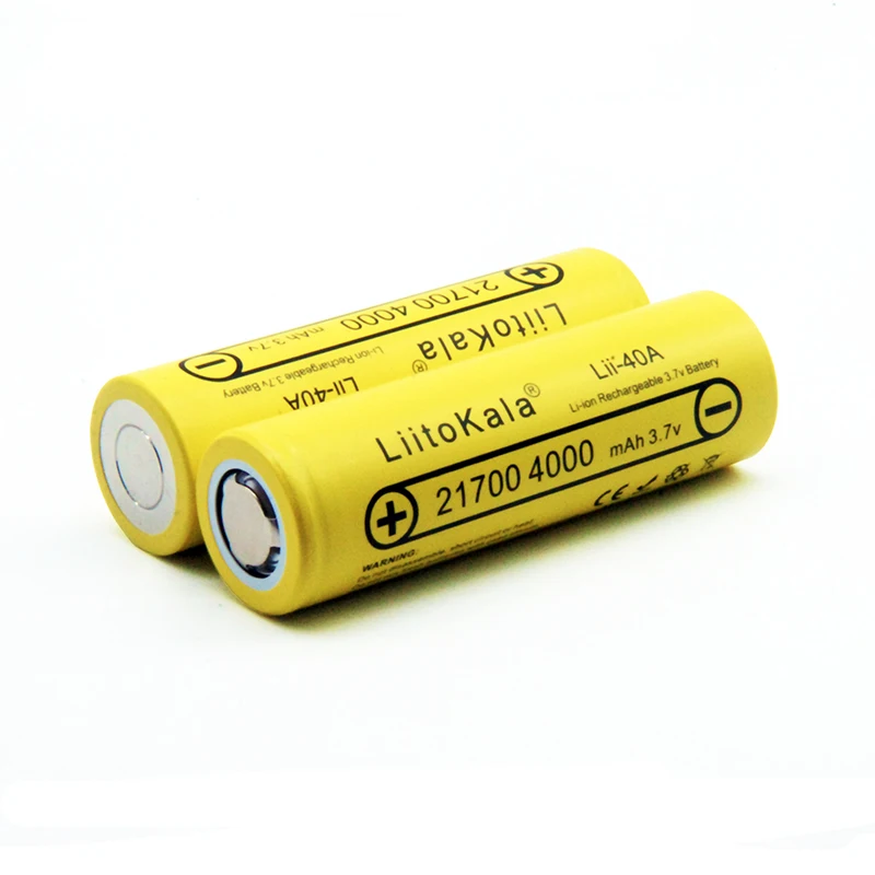 2020 LiitoKala Lii-40A 21700 4000 mah Li-Ni Baterija 3,7 U 40A za visoke pražnjenja Mod / Set 3,7 U 15A kapacitet 5C Brzina Pražnjenja Slika 3 