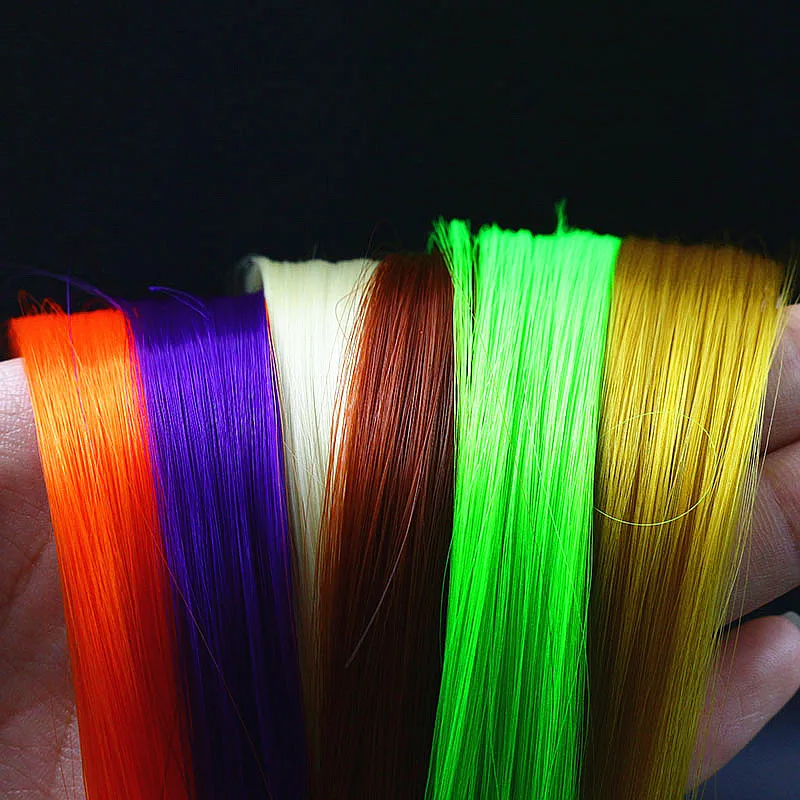 Royal Sissi 12 boja Izdržljiva vlakna гольяна streamers za morskom vodom Materijali za vezivanje muha Sintetičkih vlakana za kosu izrada leti iz pikes i smuđa