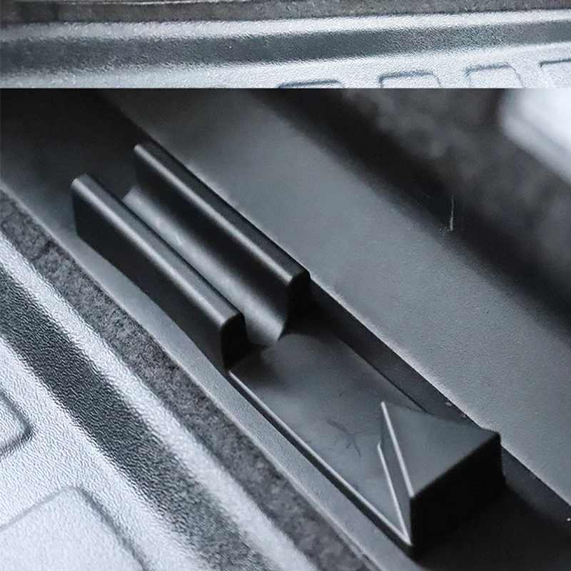 Vučna kuka Буксировочная otvor Fiksni okvir za Tesla Model X Utor za pohranu uže za vuču kuka prednjeg nosača Slika 1 