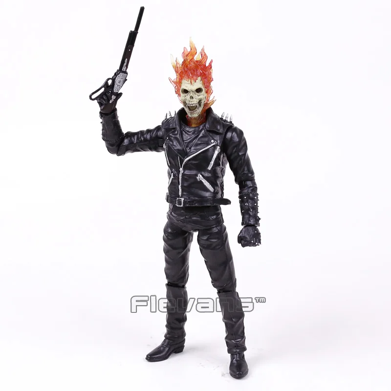 Ghost Rider Johnny Блейз PVC Figurica Naplativa Model Igračke 23 cm