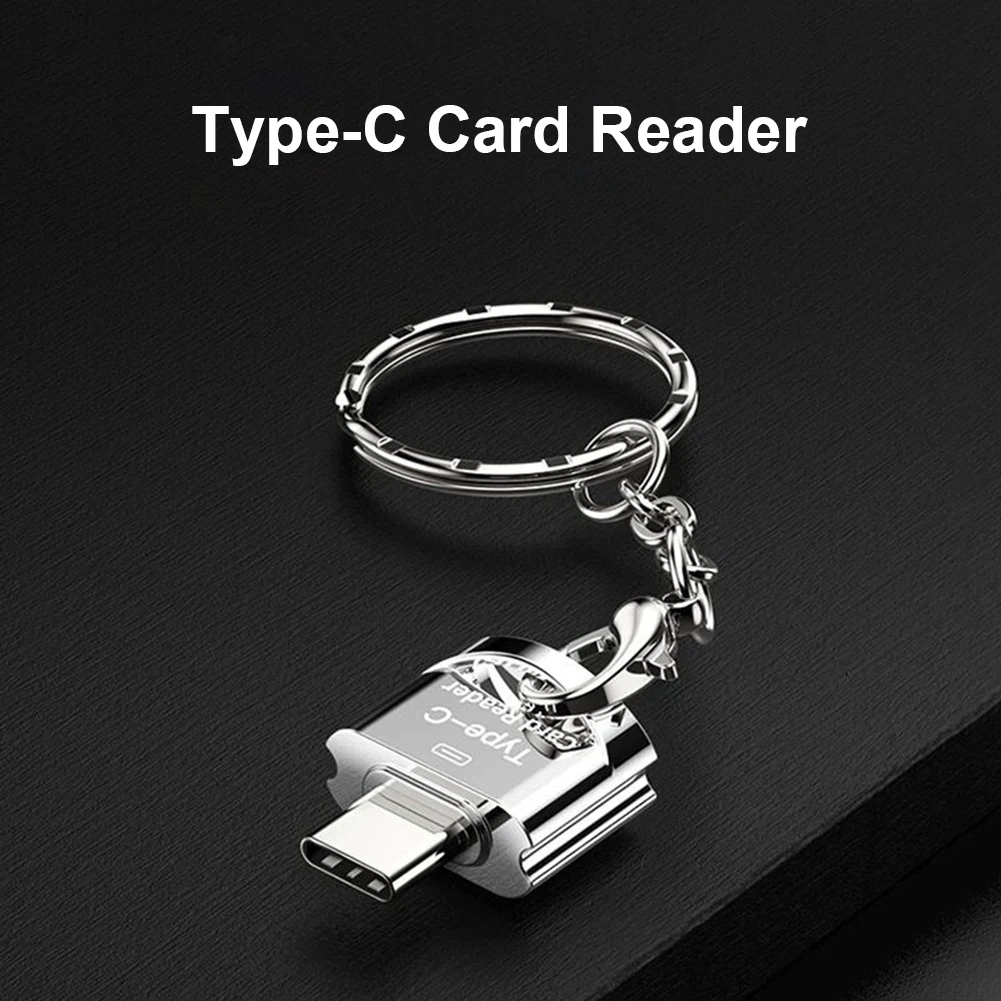 USB 3.1 Type C adapter za Micro-SD TF OTG čitač kartica, pogodan za čitač kartica za pametne telefone i prijenosna računala