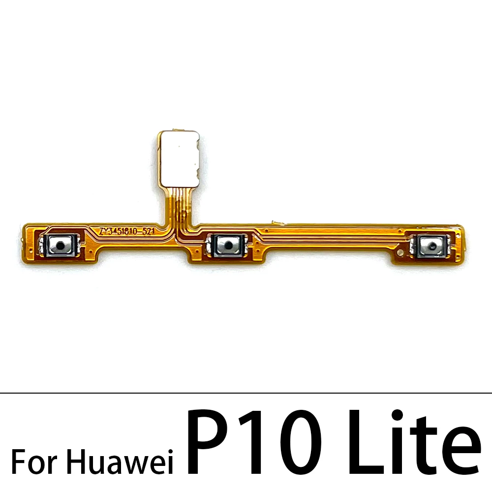 Novost za Huawei P9 P10 Plus P20 P30 P40 Lite E Pro P40 Lite 5 G Prekidač Napajanja Uklj Isklj Tipka za Ugađanje Glasnoće Fleksibilan Kabel Pomoćni Dio