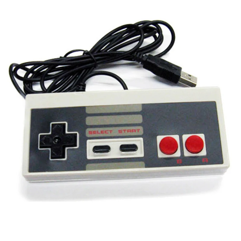 1pc Klasični Retro Žični USB Gaming Kontroler za Nintendo NES navigacijsku tipku za upravljanje NES Za RAČUNALA sa sustavom Windows za gamepad MAC