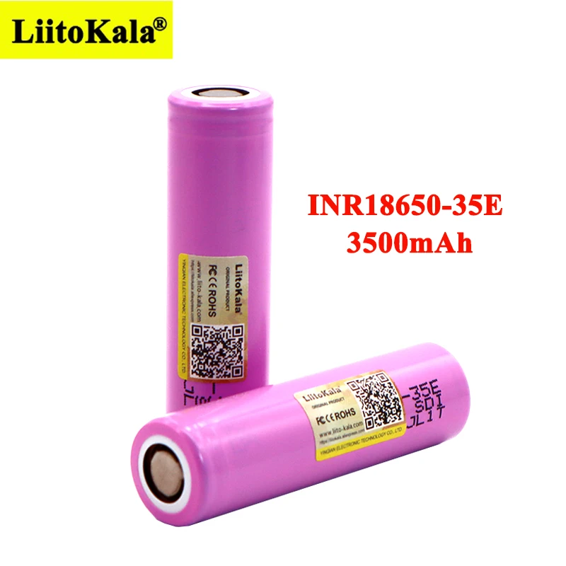 2022 Liitokala novi Originalni INR18650-35E 3,7 3500 mah Max 13A Pražnjenje Baterije Za mobilne baterije