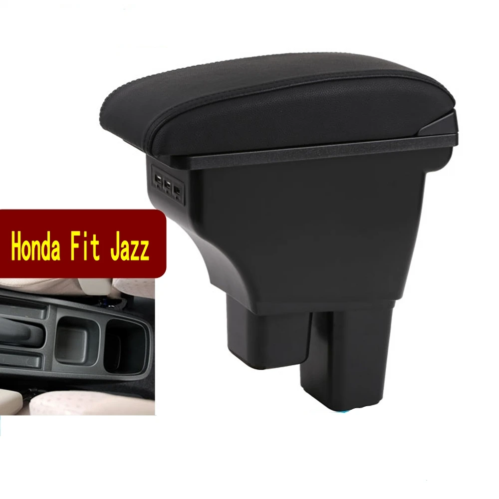Pretinac središnje Konzole naslon za ruku za Honda Fit Jazz 2008-2013 naslon za ruku Okretni 2009 2010 2011 2012 Slika 1 