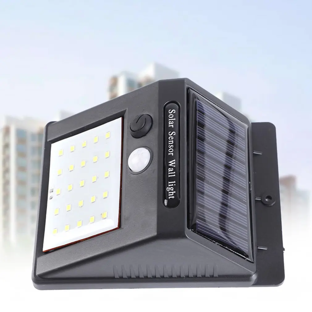 30 LED Solarni Senzor Ulični Svjetlo PIR detektor Pokreta Zidne Svjetiljke Vodootporan IP65 Vanjski Vrt Panik Lampa Slika 2 
