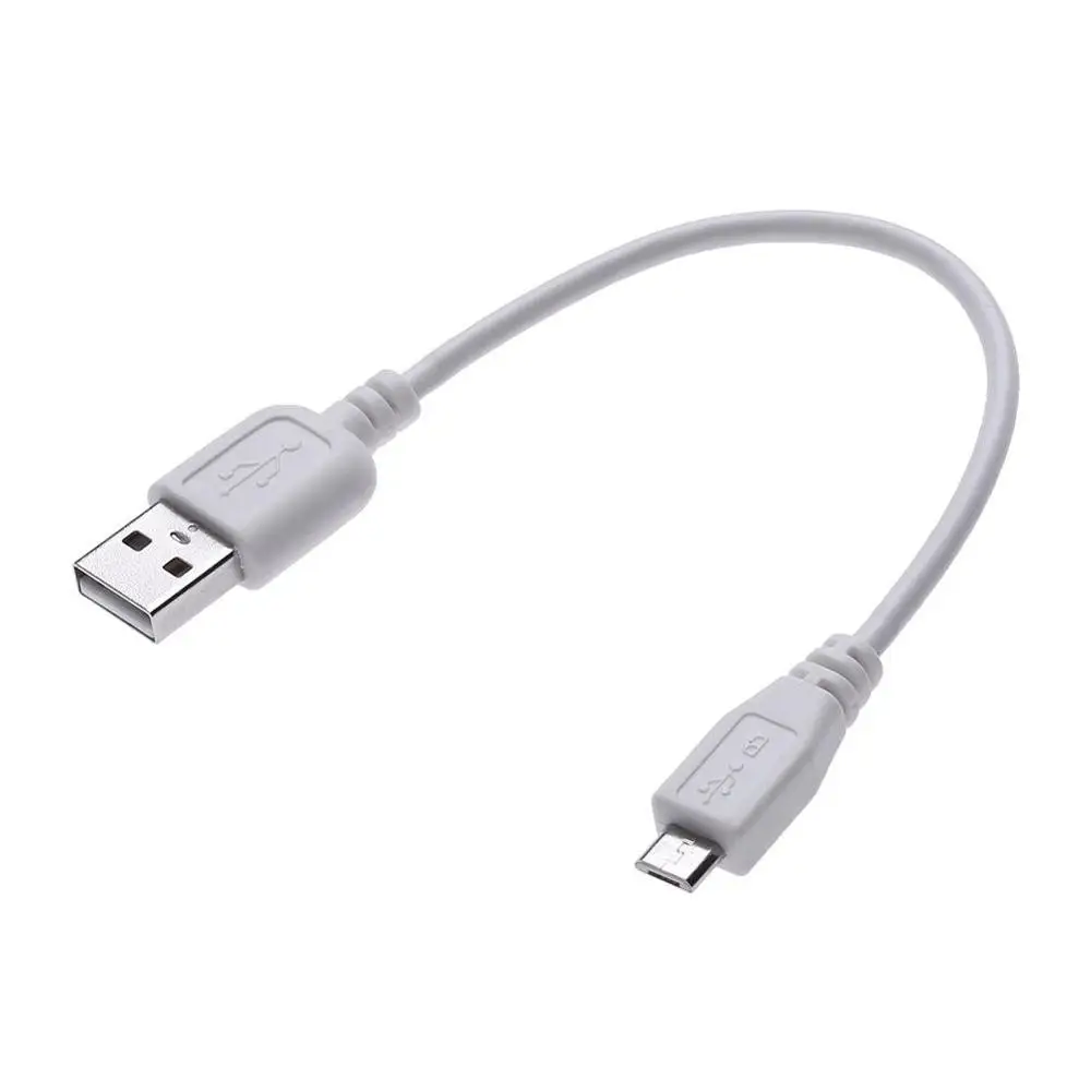 Ultra kratki kabel, Micro USB kabel 5 U 2A USB kabel za punjenje i sinkronizaciju podataka 18 cm za Android Xiaomi Huawei Samsung