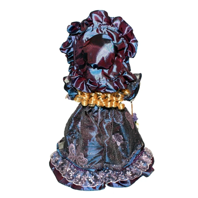 Boje porculanske Lutke za djevojčice Vintage Victorian dama s drvenim postoljem i odjeću u skladu s ukras lutkarske sobe iz zbirke House