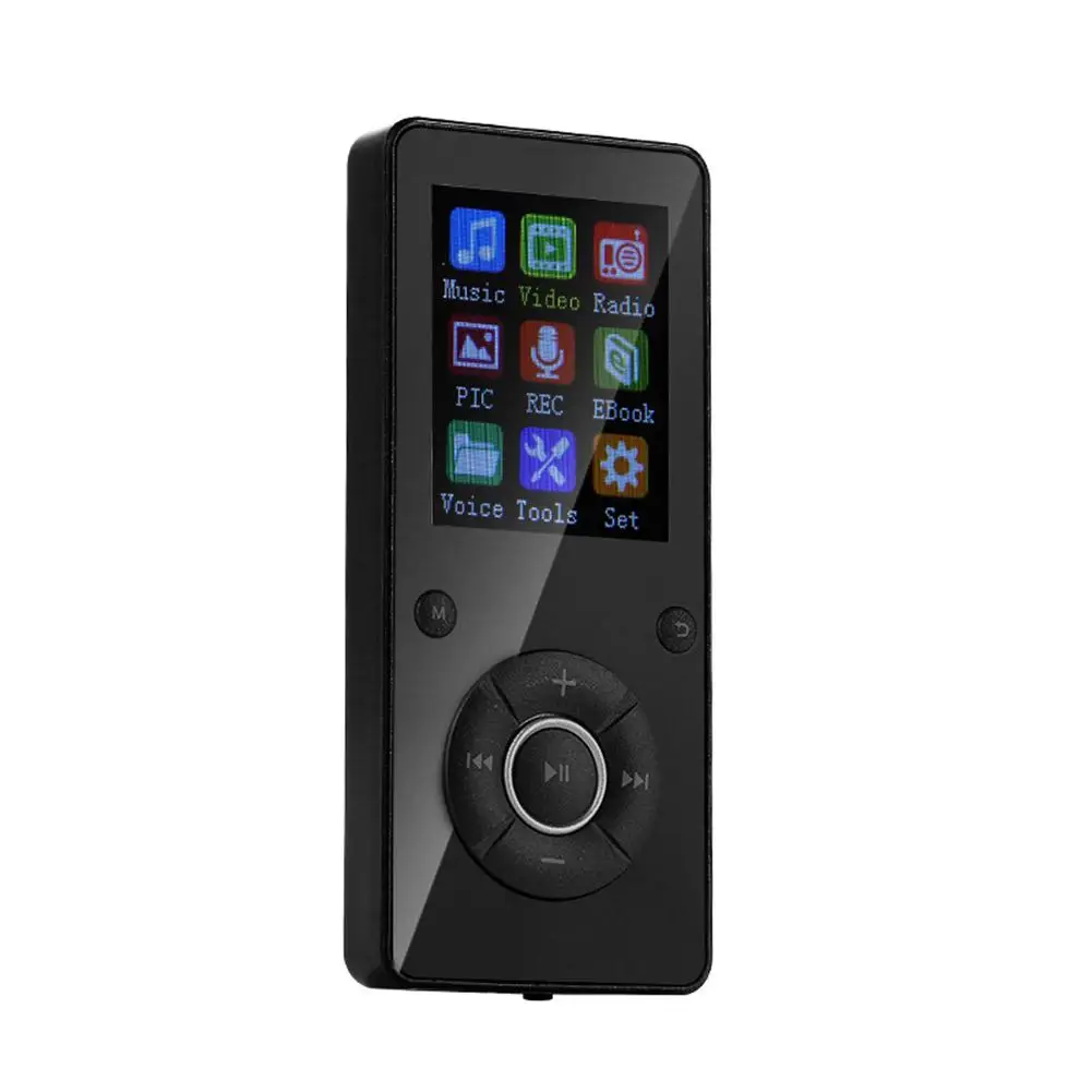Prijenosni MP3 player 1,8-inčni Ekran Bluetooth-kompatibilni Music player Sa Snimanja TF/FM E-knjiga, Radio Zvučnik Mini Walkman HOT