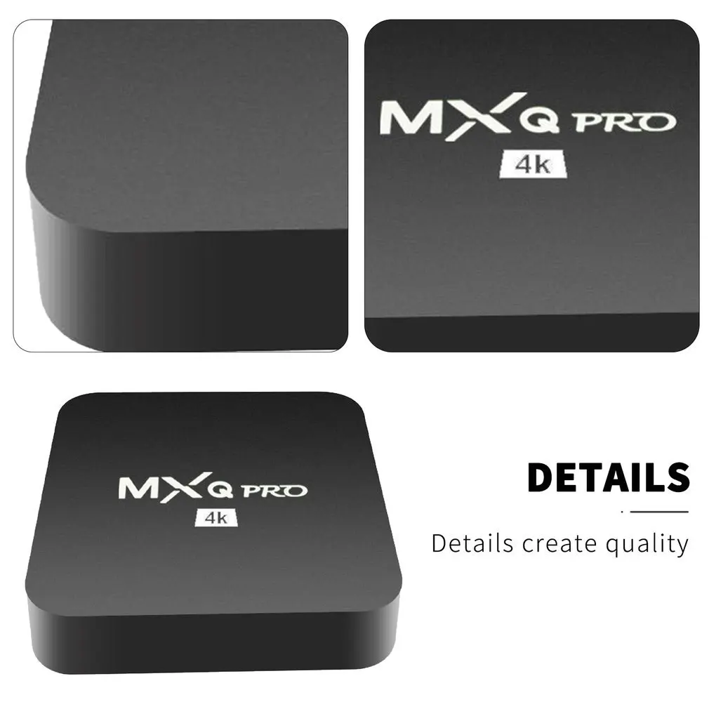 Za MXQ PRO 5G Smart TV Box Android 9,0 4K 2,4 G i 5 G WiFi Amlogic S905W 2 GB 16 GB 3D Android TV Box media player 1080P Global