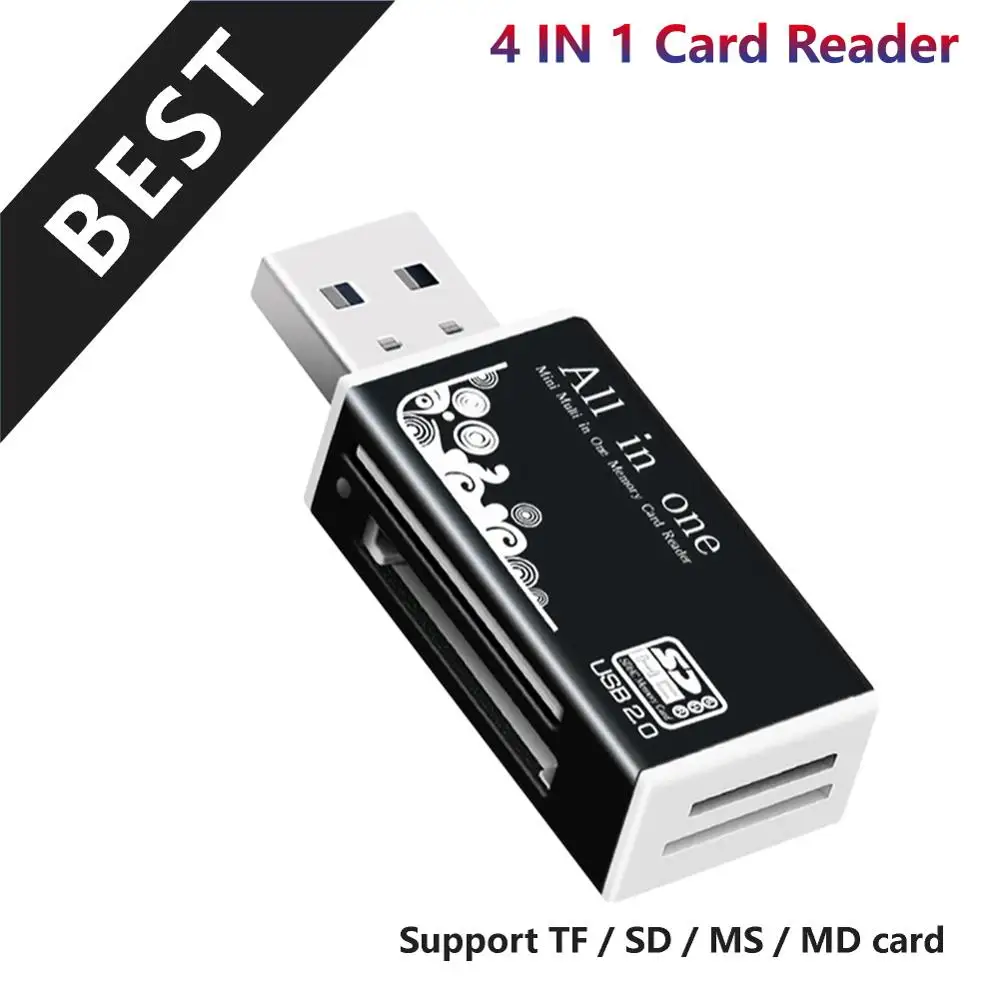 2в1 čitač ридеры USB 2.0 Visoke Brzine Za Micro SD SDXC T-Flash TF Adapter za čitanje memorijskih kartica