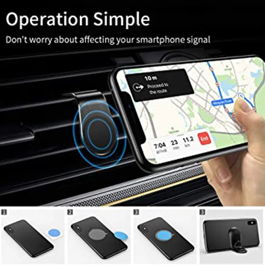 Magnetni Univerzalni Auto Držač telefona oduška Postolje za montažu u automobilu GPS Držač mobilnog mobitela Blacket za iPhone11 Samsung