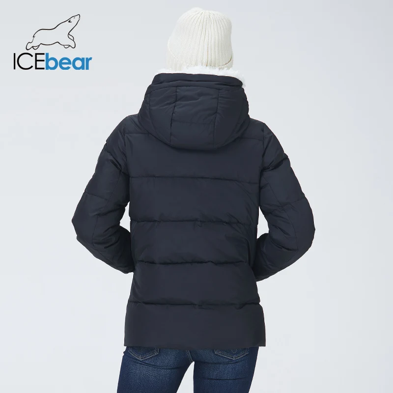 ICEbear 2021 nova zimska ženska jakna svakodnevni ženska odjeća kvalitetan ženski kaput s kapuljačom branded odjeću GWD21302I