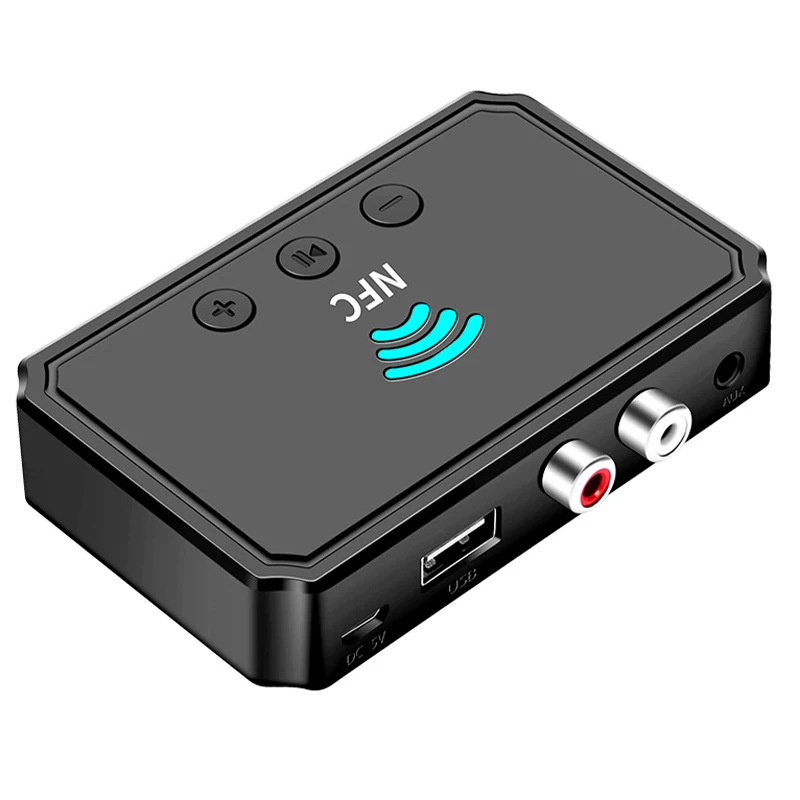 T36 NFC Bluetooth 5,0 Prijemnik A2DP AUX 3,5 mm na RCA Priključak USB Inteligentno Reprodukcija Stereo Audio Bežični Adapter Za TV Komplet Zvučnika