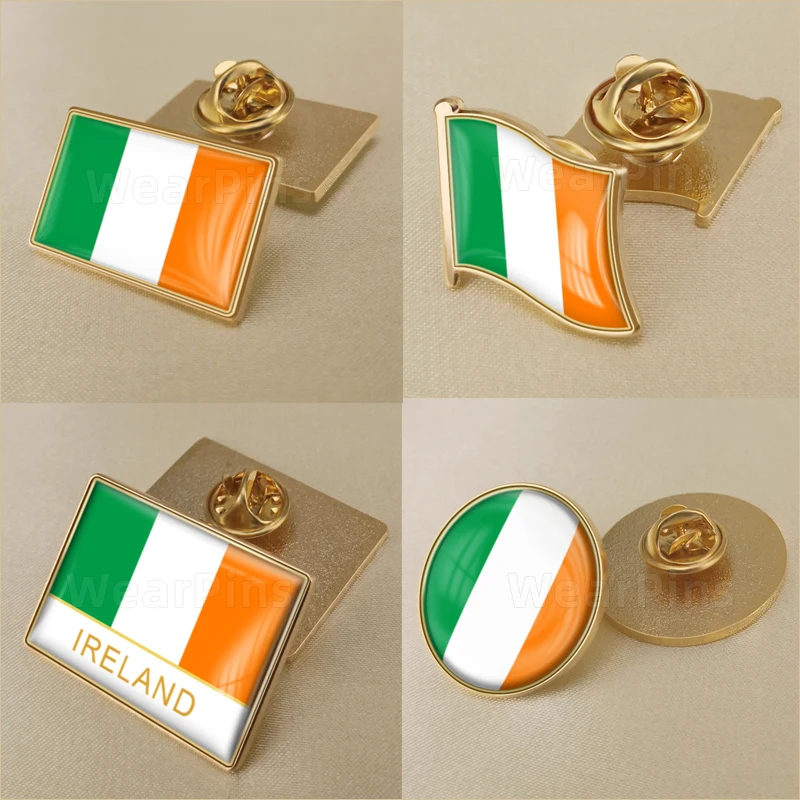 Grb Irskoj Irac Kartica Zastava Nacionalni Grb Nacionalni Cvijet Broš Ikone Igle na rever