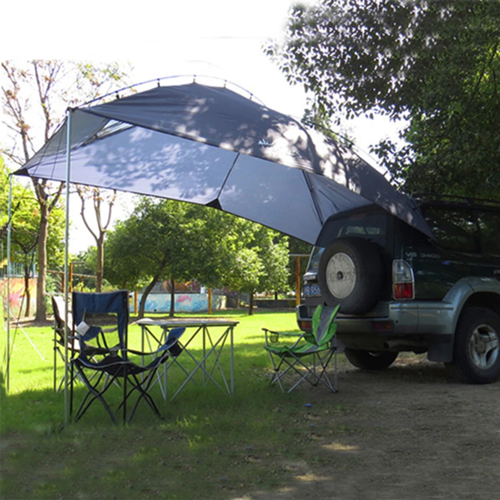 5-8 Osoba Vanjski Kampiranje Šator Sklopivi Auto Nadstrešnica Anti-UV Dvorište Ribolov Vodootporan Auto Cerada Šator Za piknik Zaklon od Sunca