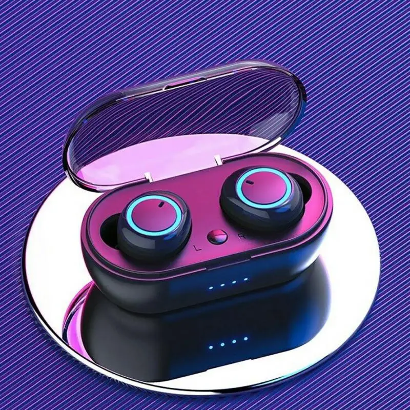 TWS Y50 fone Bluetooth 5.1 Slušalice su Bežične Slušalice Stereo Slušalice Sportske vodootporne Slušalice S Mikrofonom Za xiaomi Smartphone Slika 5 