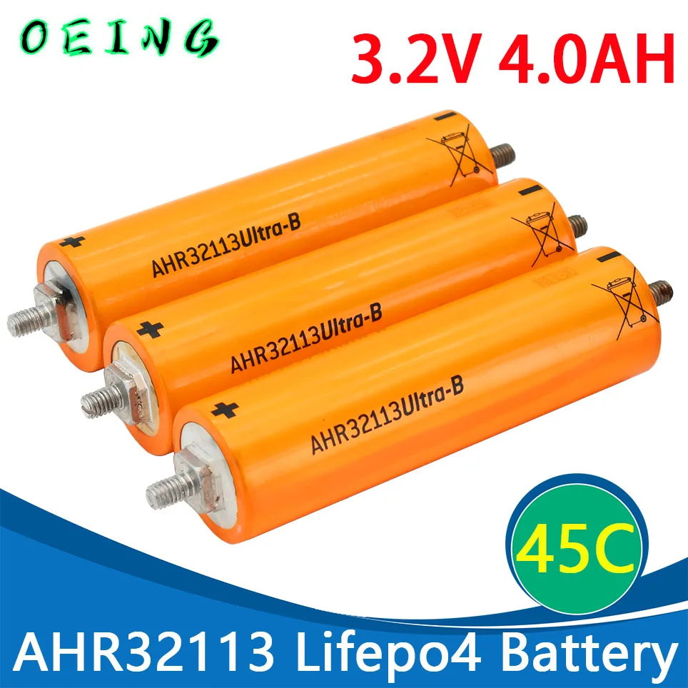 NOVI Potpuno novu proizvodnju za baterije A123 AHR32113 Lifepo4 3,2 4,0 AH 45C Litij-željezo-fosfatnih baterija Slika 2 