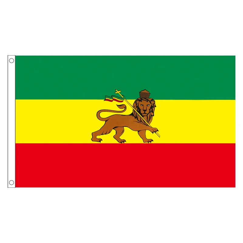 Zastava xvggdg 90*150 cm Etiopska Lav Jude Zastave za ukras