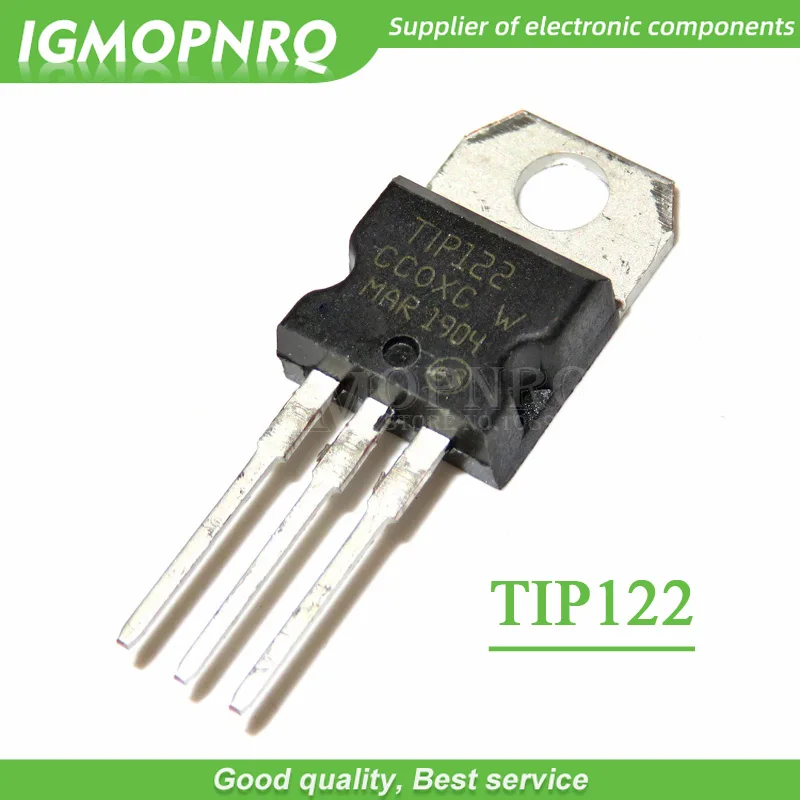 10 kom./lot TIP122 Tranzistor, Dopunjavanja-220 NPN 100 5A Novi Originalni Besplatna Dostava