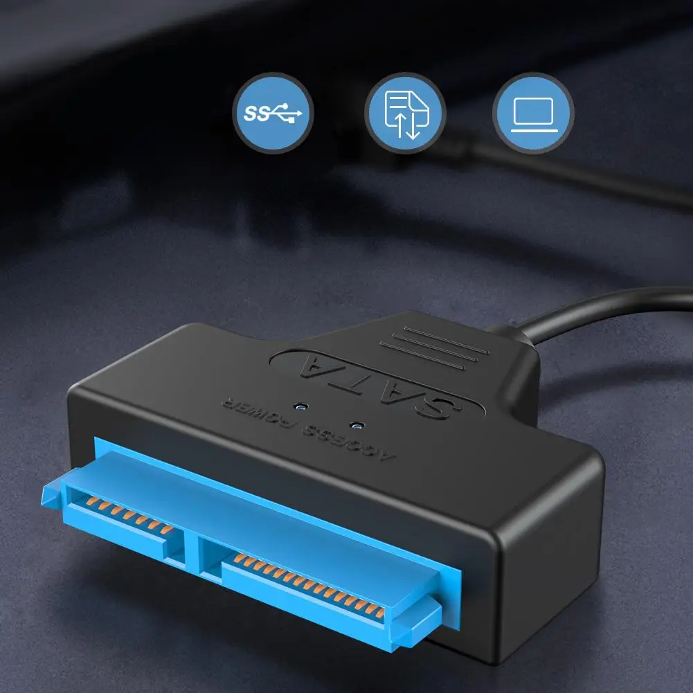 USB 3.0 za SATA7+15pin Kabel za tvrdi Disk Pretvarač 2,5-Inčni SSD Hard Disk SATA Kabel-ac Pretvarač