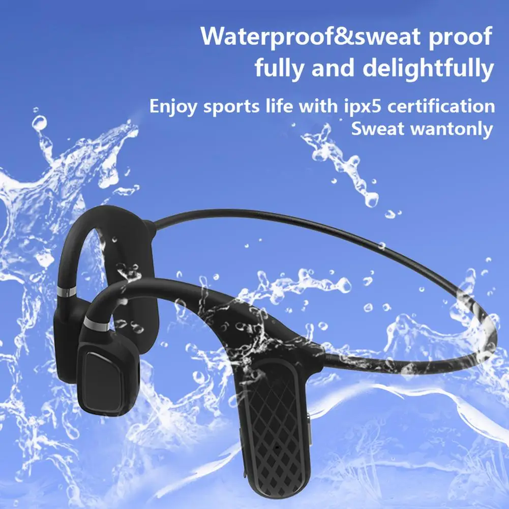 Bežične Bluetooth Slušalice 5.0 IPX5 Vodootporan Jednostavan HiFi Koštano Vodljivost HD Poziv Poslovni Sportske Slušalice s mikrofonom