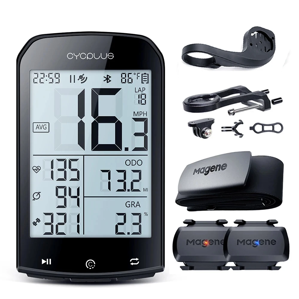 CYCPLUS M1 Brzinomjer, Mjerač Snage Bike Biciklizam Bežične Bluetooth 4.0 ANT+ Frekvencija okretanja Za Pribor Garmin Biciklistička Računalo GPS Slika 2 